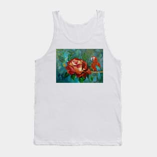 Macaw and Hummingbird Tank Top